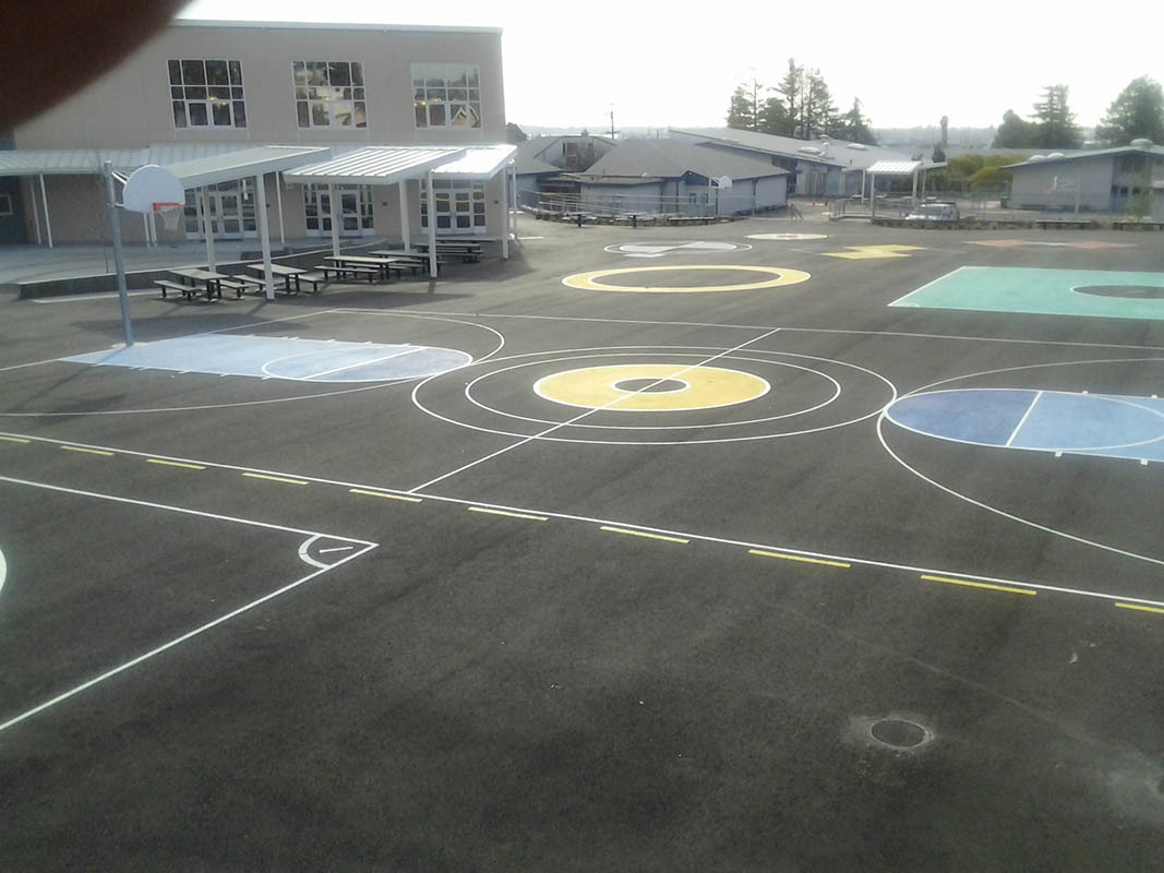 Striping Middle School Striping Middle School
