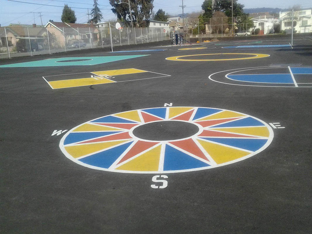 Striping Middle School Striping Middle School