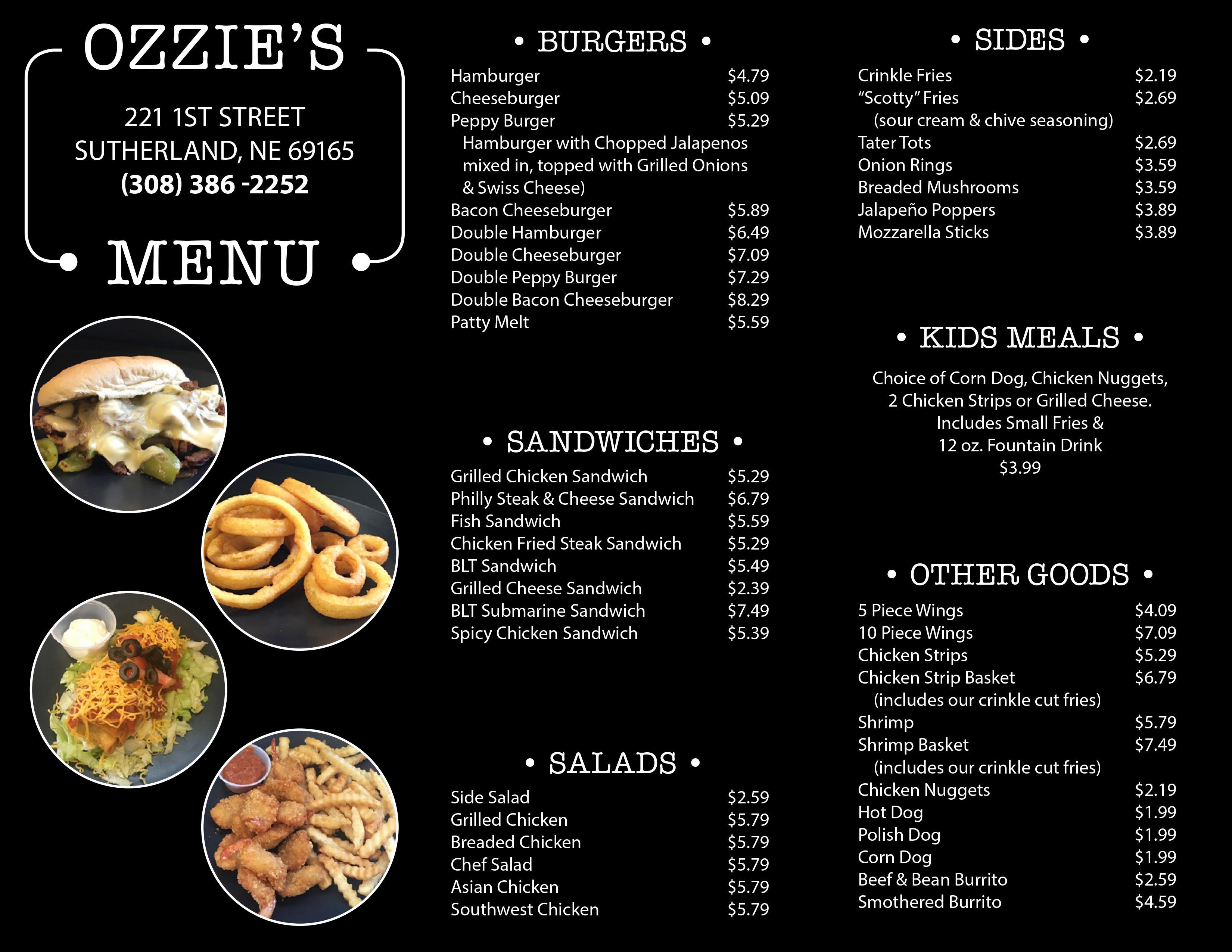 General Store in Sutherland, NE (308) 3862252 Ozzie's General Store